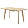 Стол обеденный DT-9125 MK-5810-LW раскладной Светлое дерево