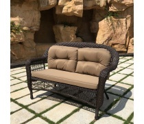 Плетеный диван LV520-1 Brown/Beige