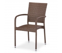 Плетеный стул Y376B-W773 Brown
