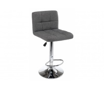 Барный стул Paskal grey fabric