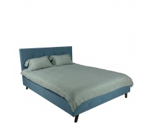 Кровать XS-9083 MK-7601-TU двуспальная 160х200 см Бирюзовый