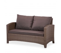 Плетеный диван S58A-W773 Brown (AM)